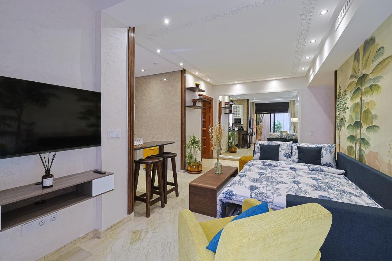 Oasis - Appartement Authentique A Gueliz Марракеш Экстерьер фото