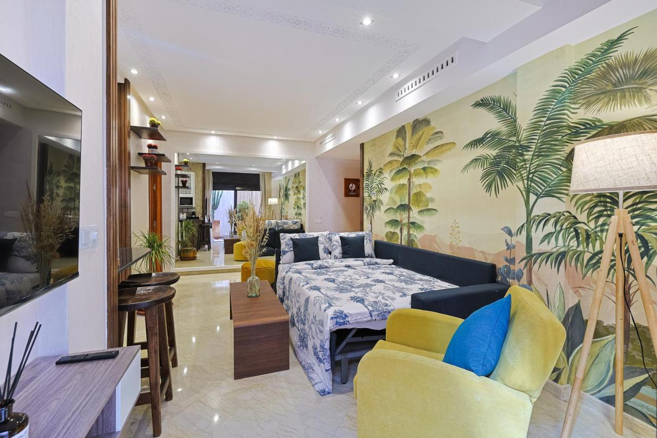 Oasis - Appartement Authentique A Gueliz Марракеш Экстерьер фото