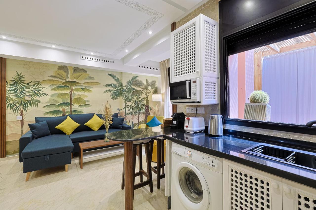 Oasis - Appartement Authentique A Gueliz Марракеш Экстерьер фото