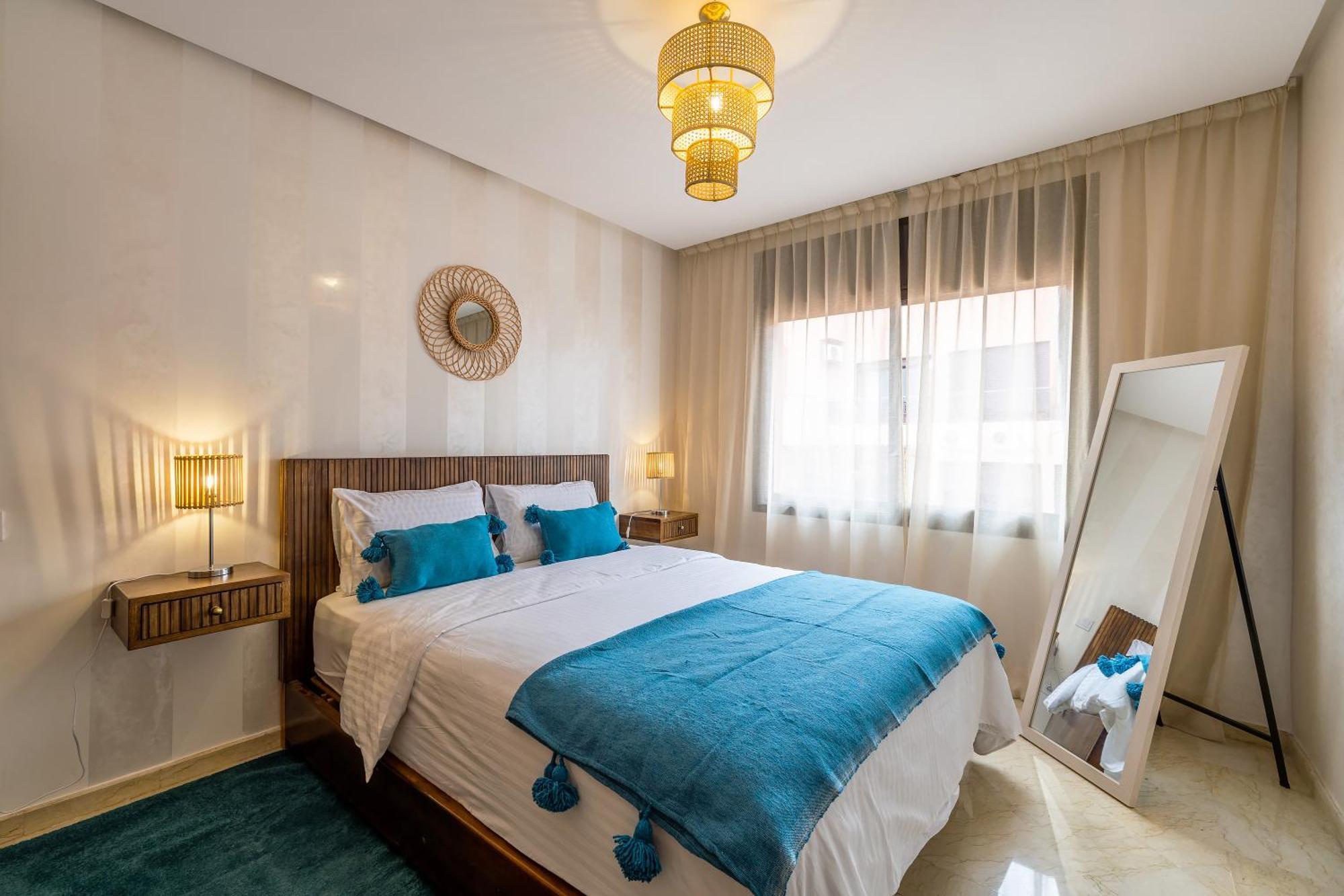 Oasis - Appartement Authentique A Gueliz Марракеш Экстерьер фото